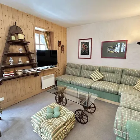 Apartment Confortable Duplex 3 Pieces, 6 Couchages, Proche Centre Et Telecabine, Balcon Sud, Megève